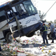 Rescue workers were visibly sickened by the number of hamburger wrappers and soda bottles strewn about the bus.